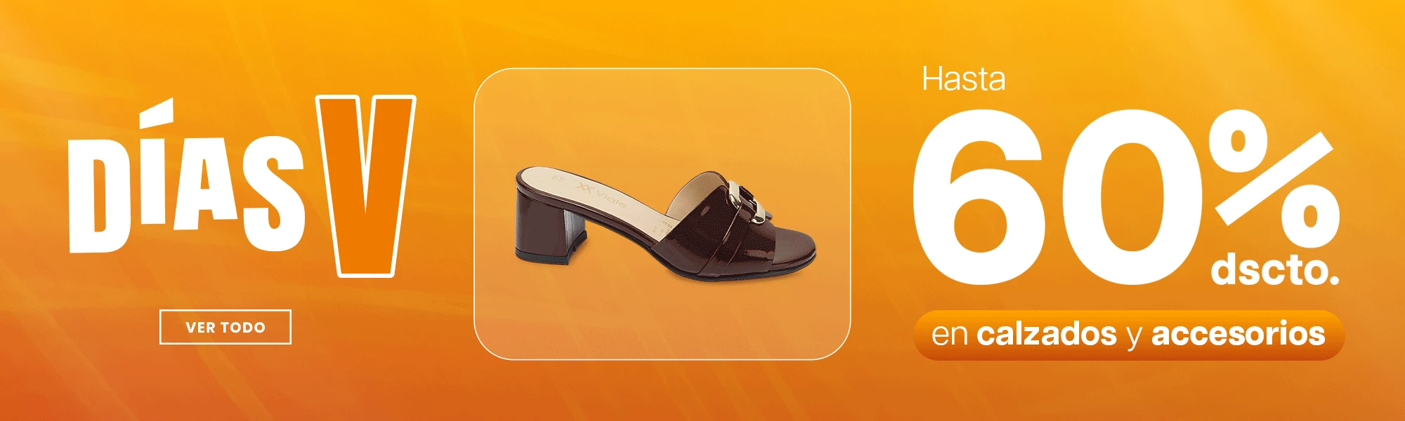 Mega Ofertas — hasta 60% de descuento en calzados y accesorios
