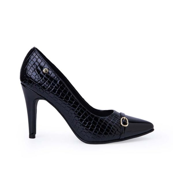 Zapato Stiletto Casual Negro - Mod. 1553
