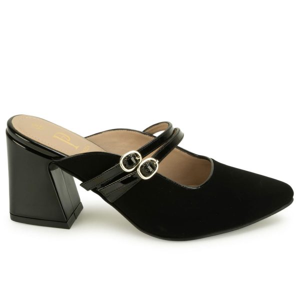 Zapato Zueco Casual Negro - Mod. 9019