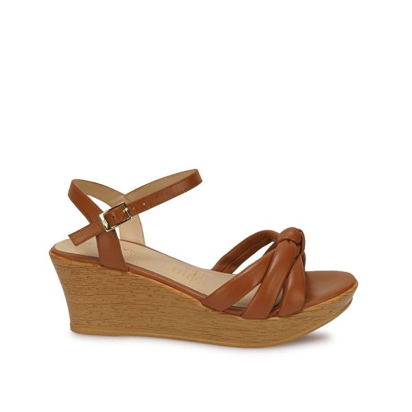 Sandalia D'orsay Casual Natural - Mod. 7341