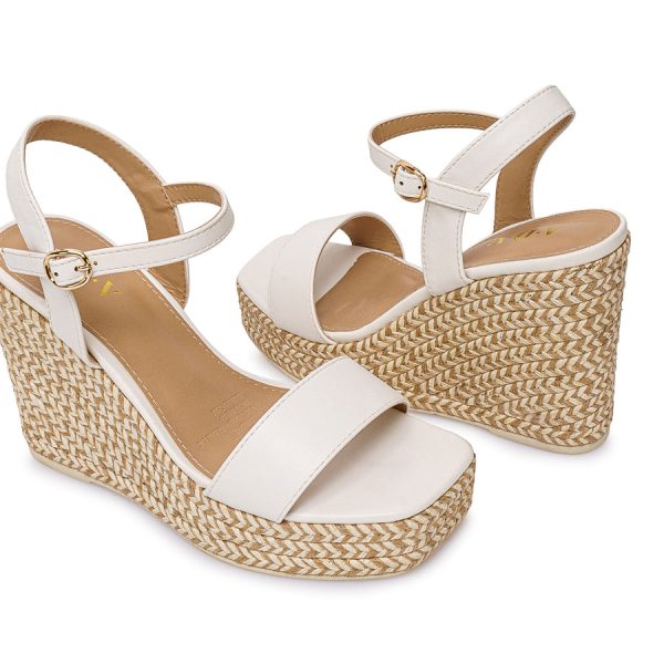 Sandalia D'orsay Casual Blanco - Mod. 4191