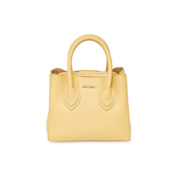 Cartera Satchel Amarillo