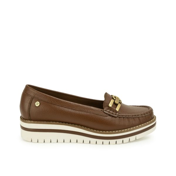 Zapato Mocasin Casual Tabaco