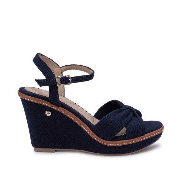 Sandalia D'Orsay Casual Azul - Mod. 2136