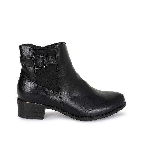 Botin Chelsea Casual Negro Adv - Mod. 8493