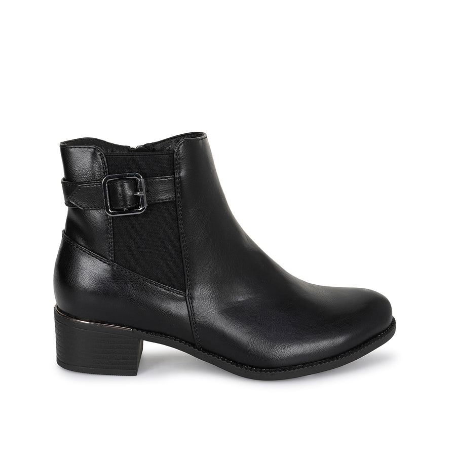 Botin Chelsea Casual Negro Adv - Mod. 8493