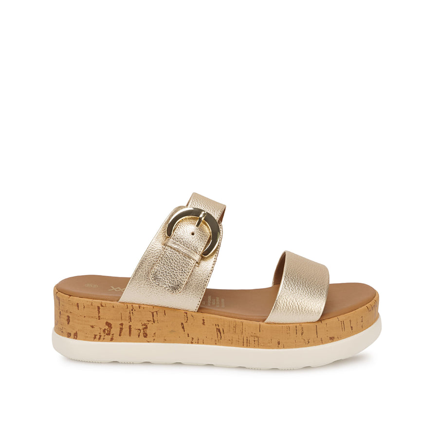 Sandalia Strap Casual Dorado - Mod. 5745