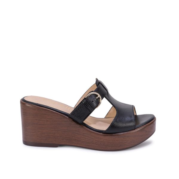 Sandalia Slide Casual Negro - Mod. 1557