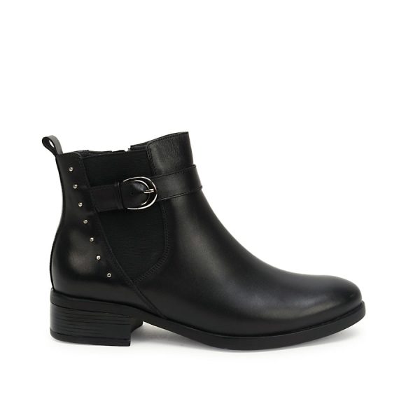 Botin Jodhpur Casual Negro