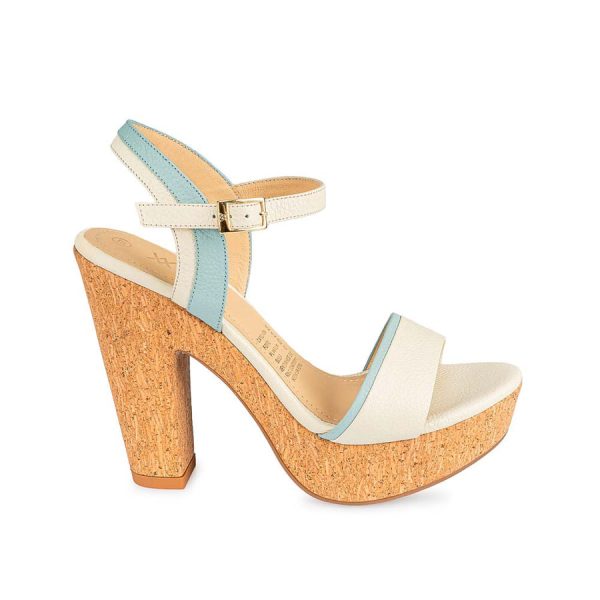 Sandalia D'orsay Casual Hueso - Mod. 9181