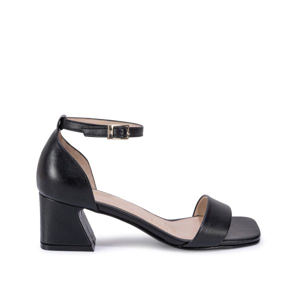 Sandalia D'Orsay Casual Negro - Mod. 1582