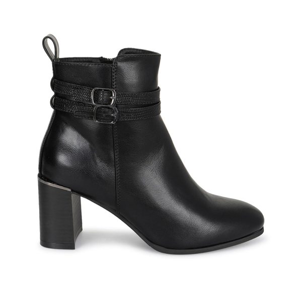 Botin Jodhpur Casual Negro Adv - Mod. 8379