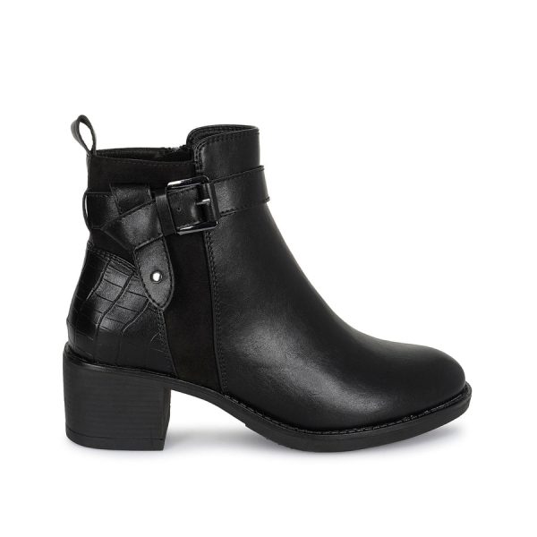Botin Jodhpur Casual Negro Adv - Mod. 8487