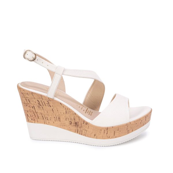 Sandalia Strap Casual Hueso - Mod. 3199