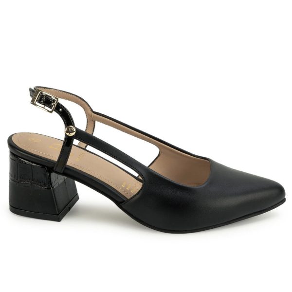 Zapato Stiletto Casual Negro - Mod. 9014