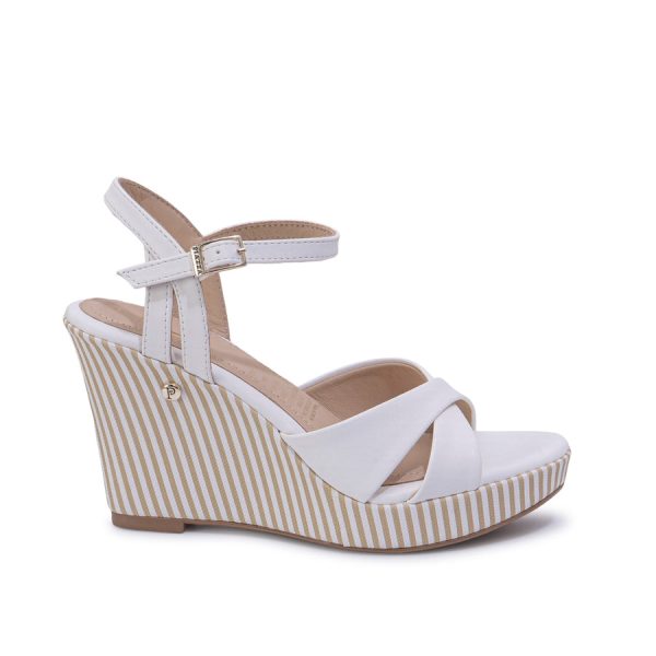 Sandalia D'Orsay Casual Blanco - Mod. 2151