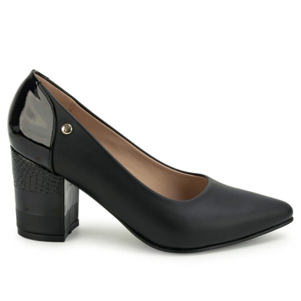 Zapato Stiletto Casual Negro - Mod. 8979