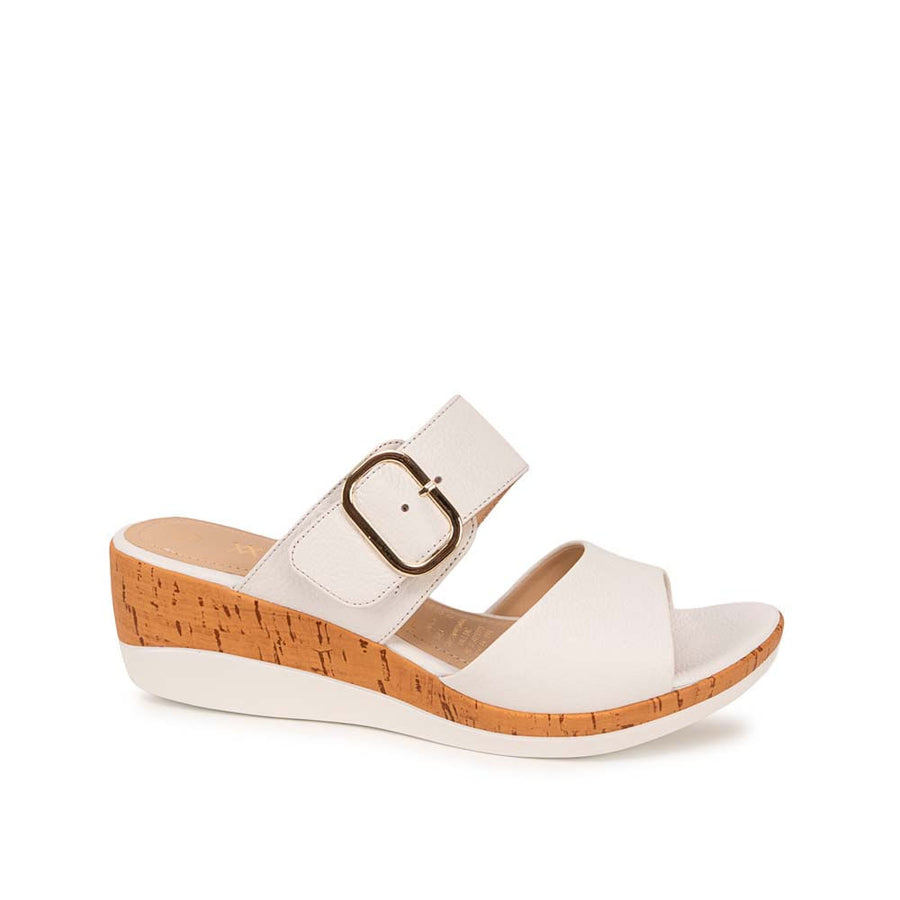 Sandalia Strap Casual Blanco - Mod. 5655