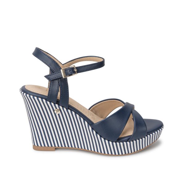 Sandalia D'Orsay Casual Azul - Mod. 2146