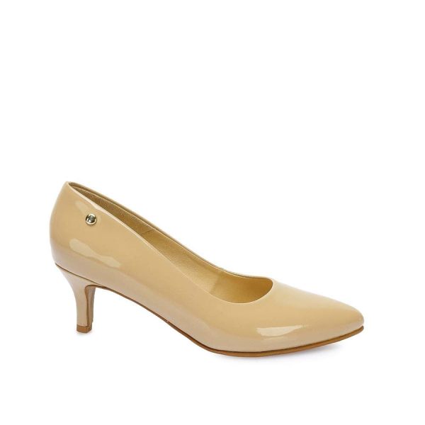 Zapato Stiletto Vestir Beige