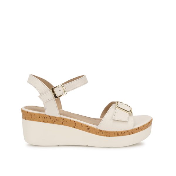 Sandalia D'orsay Casual Blanco - Mod. 5700