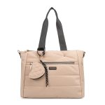 Cartera Jumbo Beige