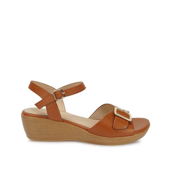 Sandalia D'orsay Casual Natural - Mod. 7321