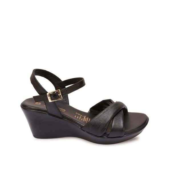 Sandalia D'orsay Casual Negro - Mod. 7361