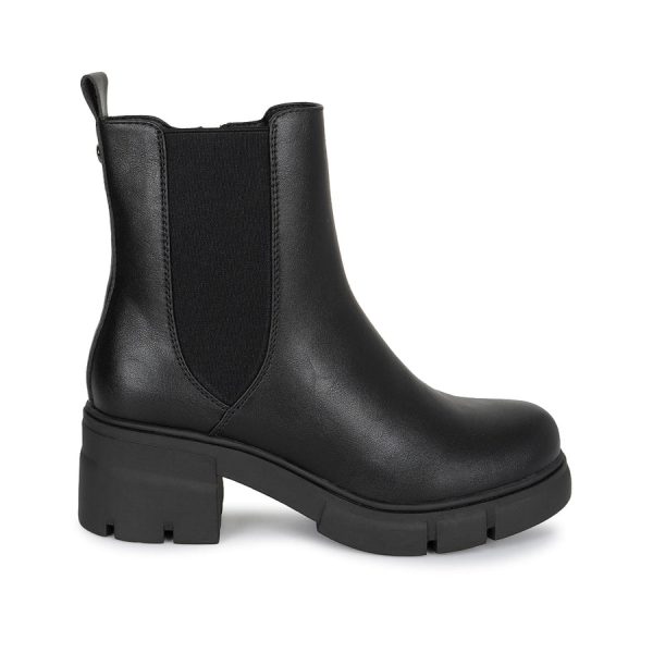 Botin Chelsea Casual Negro Adv - Mod. 8457